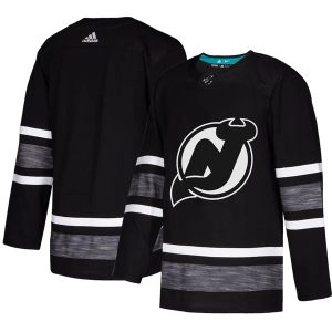 Herren New Jersey Devils Eishockey Trikot Blank 2019 All-Star Schwarz Authentic